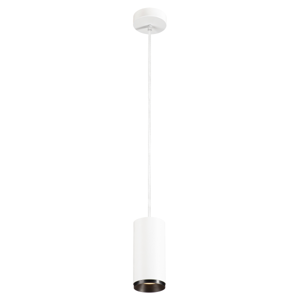 Numinos, suspension intérieure, 24°, blanc/noir, led, 20,1w, 3000k, variable triac