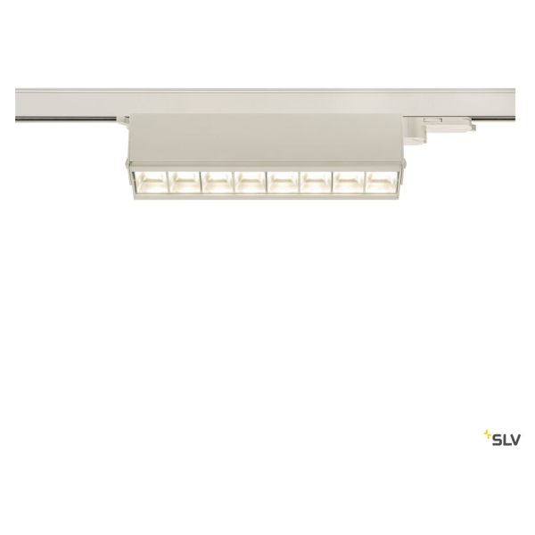 Sight move, spot pour rail 3 allumages, intérieur, blanc, led, 26w, 4000k