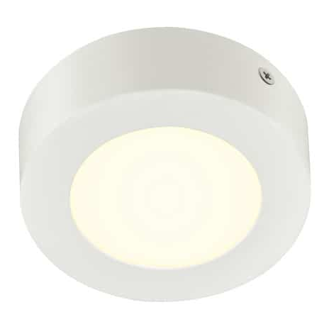 Senser 12, applique et plafonnier intérieur, rond, blanc, led, 8,2w, 4000k