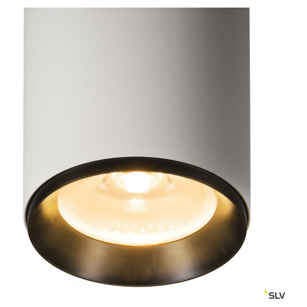 Numinos® xl, plafonnier intérieur, 24°, blanc/noir, led, 36w, 2700k, variable dali