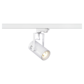 Euro spot track, spot pour rail 3 allumages, intérieur, blanc, led, 11w, 3000k