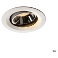 Numinos, encastré de plafond intérieur, 40°, blanc/chrome, led, 2700k, orientable