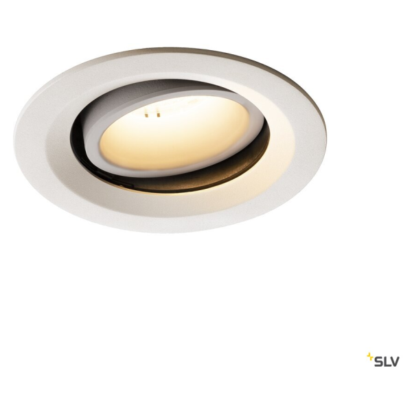 Numinos, encastré de plafond intérieur, 40°, blanc, led, 3000k, orientable