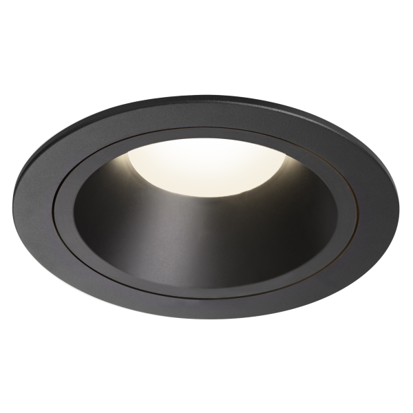 Numinos, encastré de plafond intérieur, 20°, noir, led, 4000k