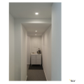 Senser 12, encastré de plafond intérieur, carré, blanc, led, 4000k