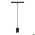 Numinos® xs 48v track dali suspension noir/chromé 87w 700 lm 3000k irc90 40°