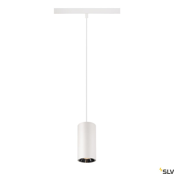 Numinos® s 48v track dali suspension blanc/chromé 16w 960 lm 2700k irc90 20°