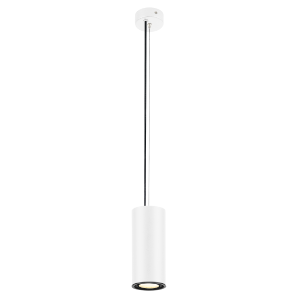 Slv by declic supros 78 suspension, rond, blanc, 3000k, lentille 60°