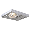 AIXLIGHT KARDAFRAME WALL QRB111 APPLIQUE 50W MAX. GRIS ARGENT