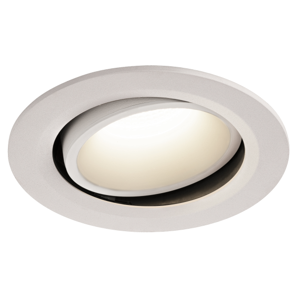 Numinos, encastré de plafond intérieur, 40°, blanc, led, 4000k, orientable