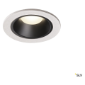 Numinos, encastré de plafond intérieur, 40°, blanc/noir, led, 4000k