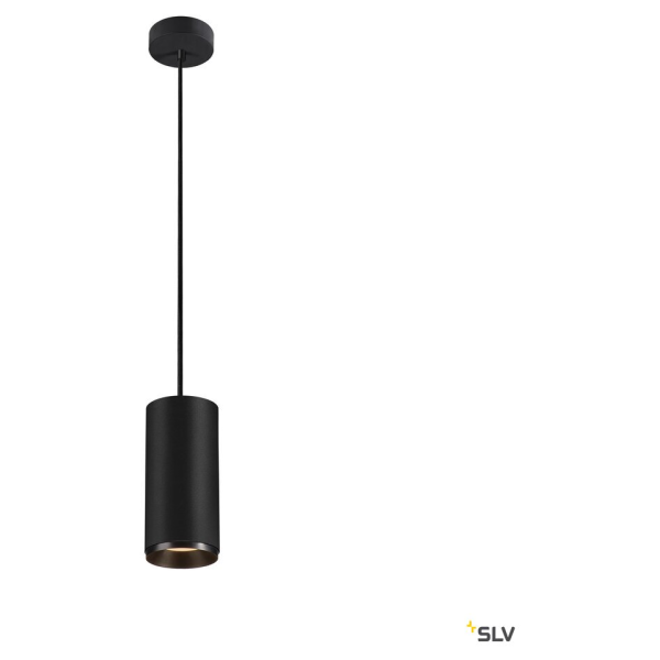 Numinos, suspension intérieure, 24°, noir, led, 28w, 2700k, variable triac