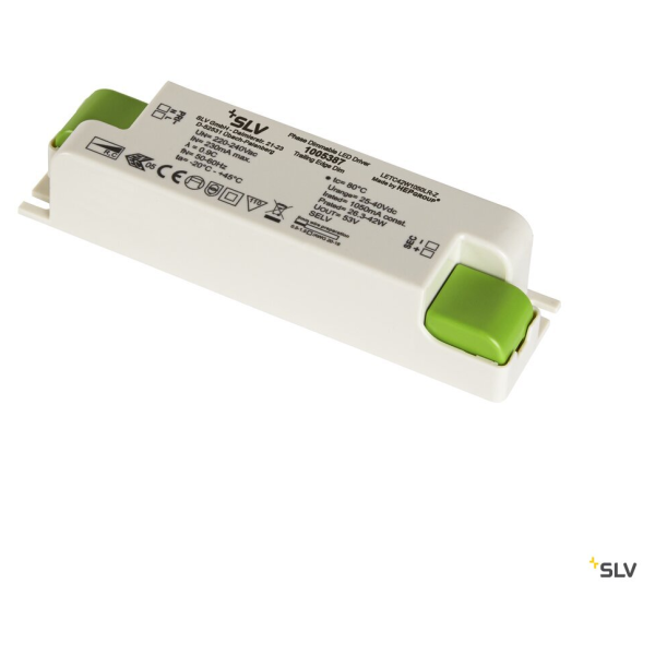 Alimentation led, intérieur, blanc, 40w, 1050ma, variable