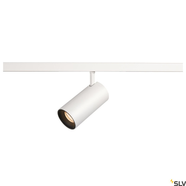 Numinos® s 48v track dali, spot, blanc/noir, 16 w, 970 lm, 2700 k, irc90, 40°