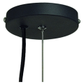 Forchini m suspension, pd-1, 50cm, rond, noir/argent, e27, max. 40w