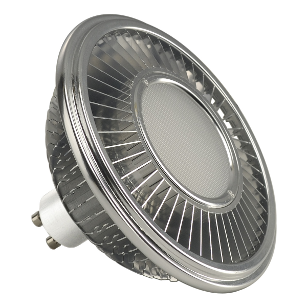 Source led qpar111, gu10, 13w, 4000k, 140°, variable, irc>80