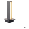 SLV by Declic H-POL, simple, borne, LED 3000K, anthracite, 30 cm