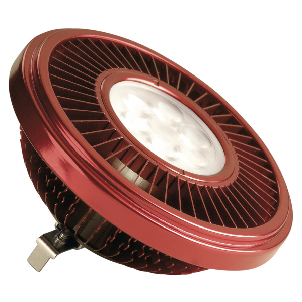 Led qrb111. rouge. 19.5w. 30°. 2700k. variable