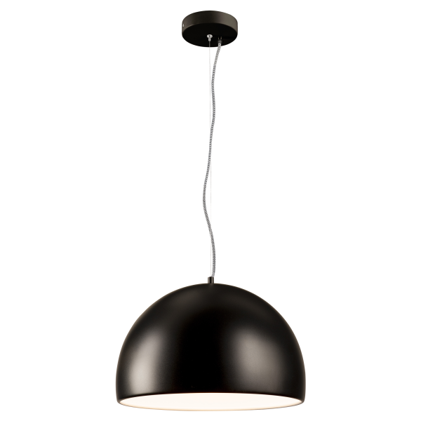 Bela 40, suspension intérieure, ø 40 cm, noir/blanc, led, 24w, 3000k