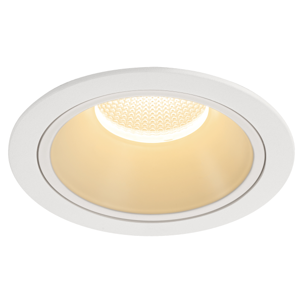 Numinos, encastré de plafond intérieur, 40°, blanc, led, 3000k