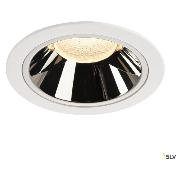 Numinos, encastré de plafond intérieur, 40°, blanc/chrome, led, 3000k