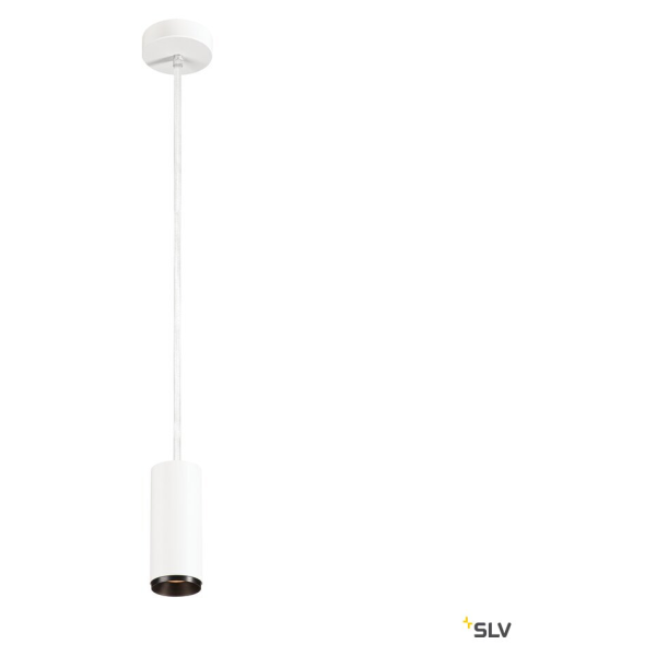 Numinos, suspension intérieure, 60°, blanc/noir, led, 10,42w, 2700k, variable dali