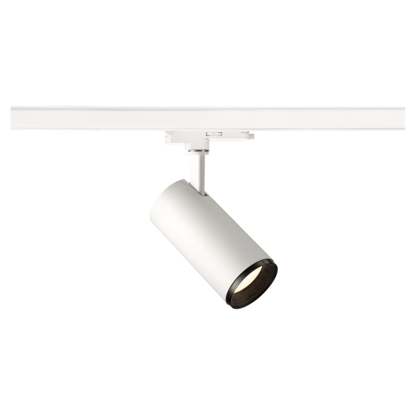 Numinos, spot pour rail 3 allumages, intérieur, 24°, blanc/noir, led, 20,1w, 4000k, variable dali