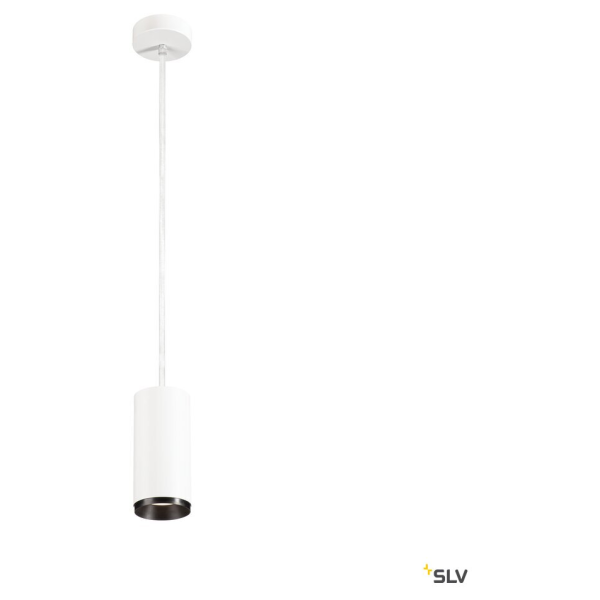 Numinos, suspension intérieure, 24°, blanc/noir, led, 20,1w, 4000k, variable dali