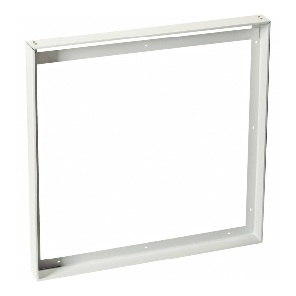 Cadre de fixation, pour panled carré 61,7 cm, blanc mat