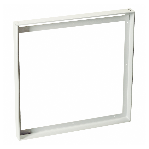 Cadre de fixation, pour panled carré 59,5 cm, blanc mat