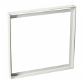 Cadre de fixation, pour panled carré 59,5 cm, blanc mat