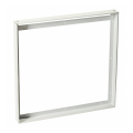 Cadre de fixation, pour panled carré 59,5 cm, blanc mat