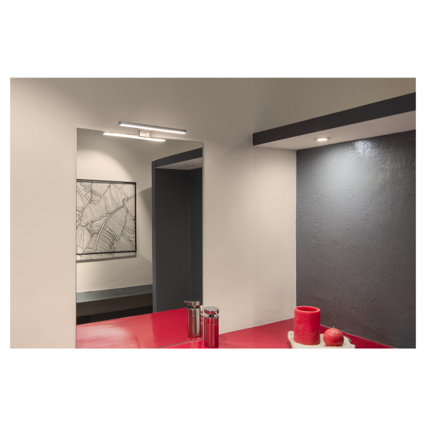 New tria 68, encastré de plafond intérieur, simple, carré, noir, gu10/qpar51, 50w max, clips/lames ressorts