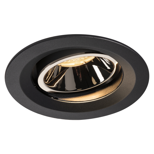 Numinos, encastré de plafond intérieur, 20°, noir/chrome, led, 3000k, orientable