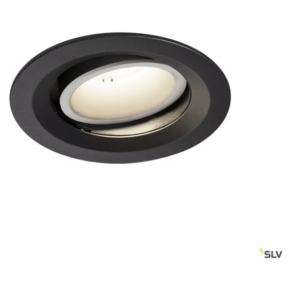 Numinos, encastré de plafond intérieur, 20°, noir/blanc, led, 4000k, orientable