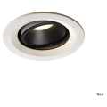 Numinos, encastré de plafond intérieur, 20°, blanc/noir, led, 4000k, orientable