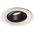 Numinos, encastré de plafond intérieur, 20°, blanc/noir, led, 4000k, orientable