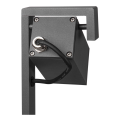 Theo bracket 50, borne extérieure, anthracite, gu10, qpar51, 7w max