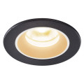 Numinos® xs, encastré de plafond intérieur, 55°, noir/blanc, led, 7w, 3000k, ip20/ip44