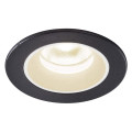 Numinos® xs, encastré de plafond intérieur, 20°, noir/blanc, led, 7w, 4000k, ip20/ip44