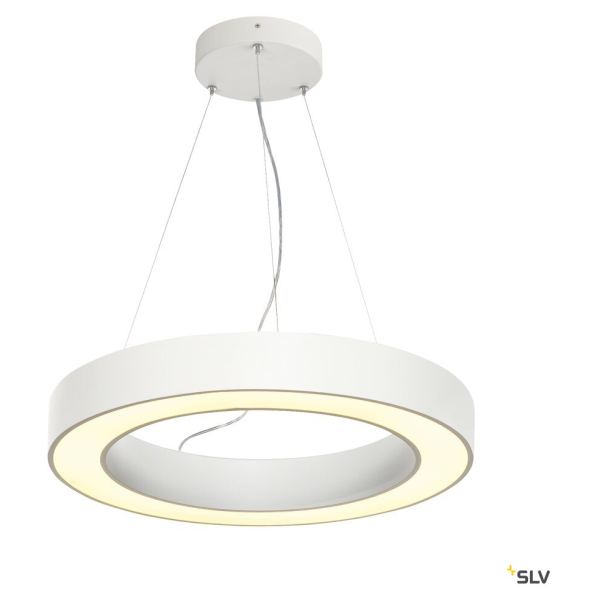 Medo ring 60, suspension intérieure, rond, blanc, led, 34w, 3000k, variable dali