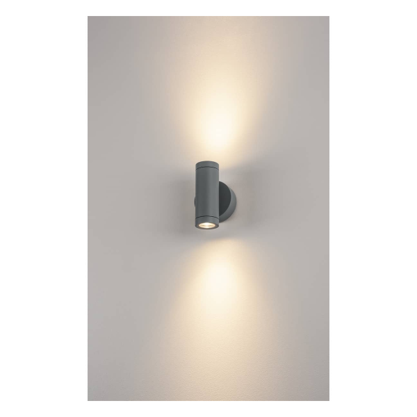 SLV by Declic HELIA, up/down LED, applique, anthracite, 3000K
