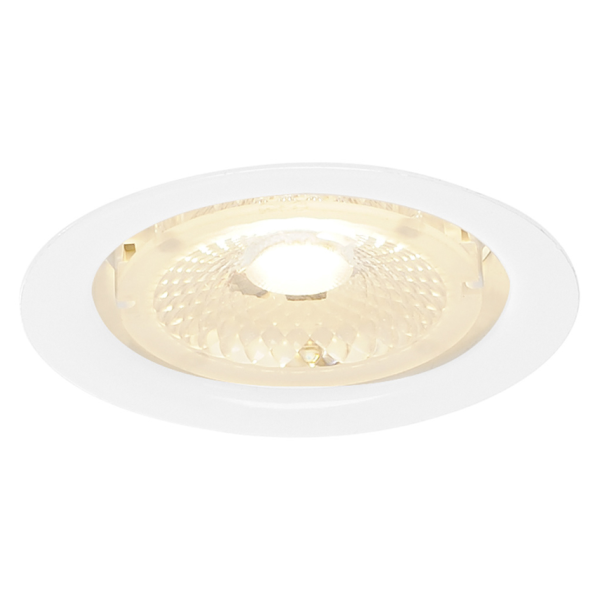 Slv by declic f-light, module led pour encastré, blanc, rond, fixe, 60°, 690lm