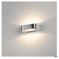 Asso led applique, ovale, alu brossé, 5w led, 3000k