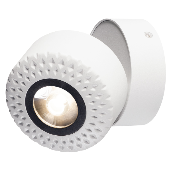 SLV by Declic TOTHEE LED applique/plafonnier, blanc/noir, LED 17W 3000K, 25°