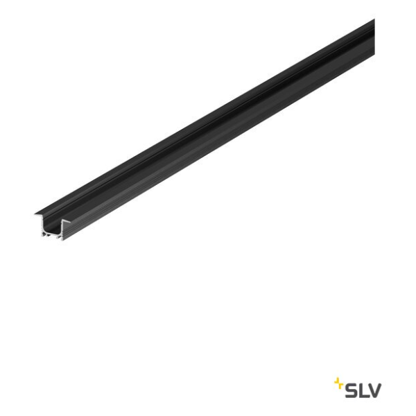 SLV by Declic GRAZIA 10 Profil LED encastré, 2m, noir