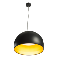 Bela 60, suspension intérieure, ø 60 cm, noir/or, led, 31w, 3000k