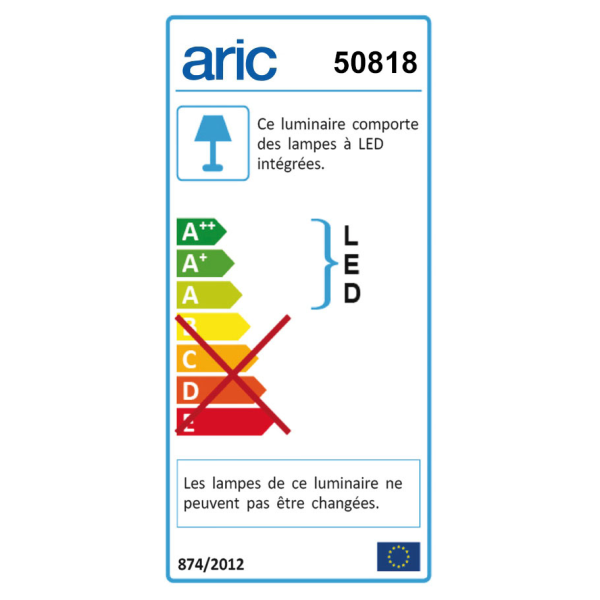 Lora - réglette pour meuble led 795mm 10w 3000k 650lm