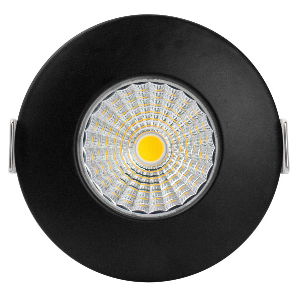 Aquapro - encastré ip20/65 vol.2, fixe, noir, led intég. 8w 4000k 800lm