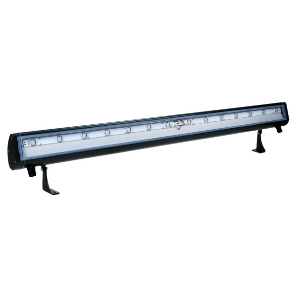 Zuro -applique ext. ip65 ik07 basc., noir, led intég. 19w 4000k 900lm